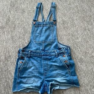 Madewell Denim Overalls Size Medium